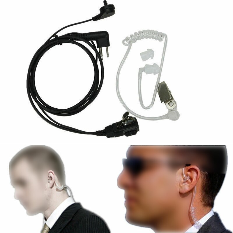 Headset Microphones Radio Stereos For MOTOROLA 2-Pin CLS1110 CLS1410 Portable