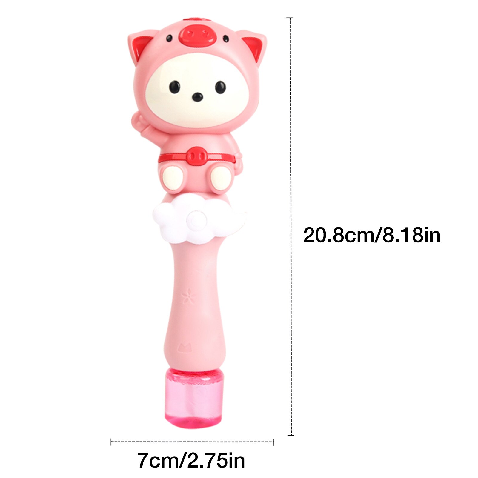 1Pc Kids Bubble Machine Volledig Oplaadbare Automatische Waterdichte Cartoon Bubble Stok Bubble Maker Bubble Wand Voor Teens Kids