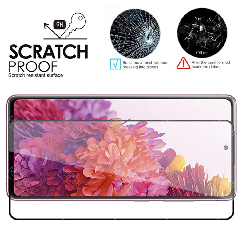 Case Voor Samsung S20 Fe Fan Editie Lite Cover Gehard Glas Op Galaxy S20 Fe 5G Veiligheid Beschermende Telefoon coque Accessoires
