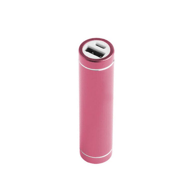 Draagbare Usb Mobiele Power Bank Charger Pack Mini Kleurrijke Diy Doos Batterij Case Voor 1X18650: Pink