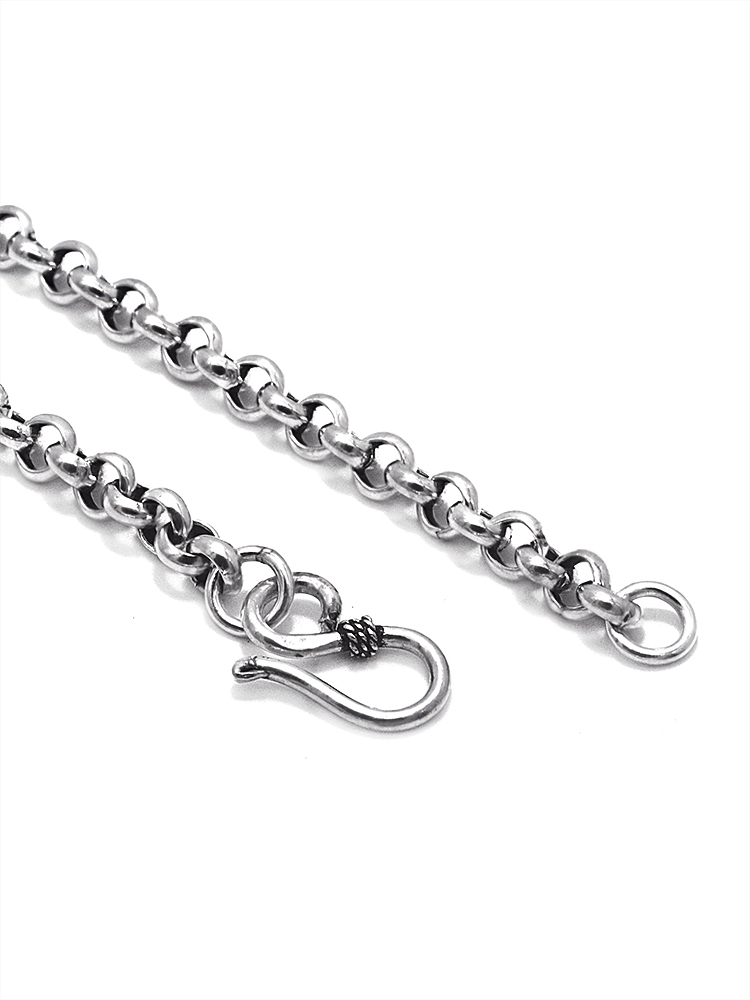 100% 925 lange halsketten aus sterlingsilber mit belcher-kette 3.5 - 5.5mm geeignet für anhänger, thailändischer silberschmuck für damen und herren