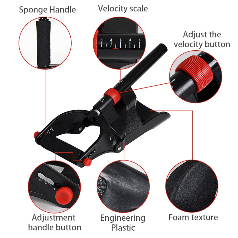 Forearm Wrist Muscle Hand Power Strength Training Grip Gym Fitness Exerciser