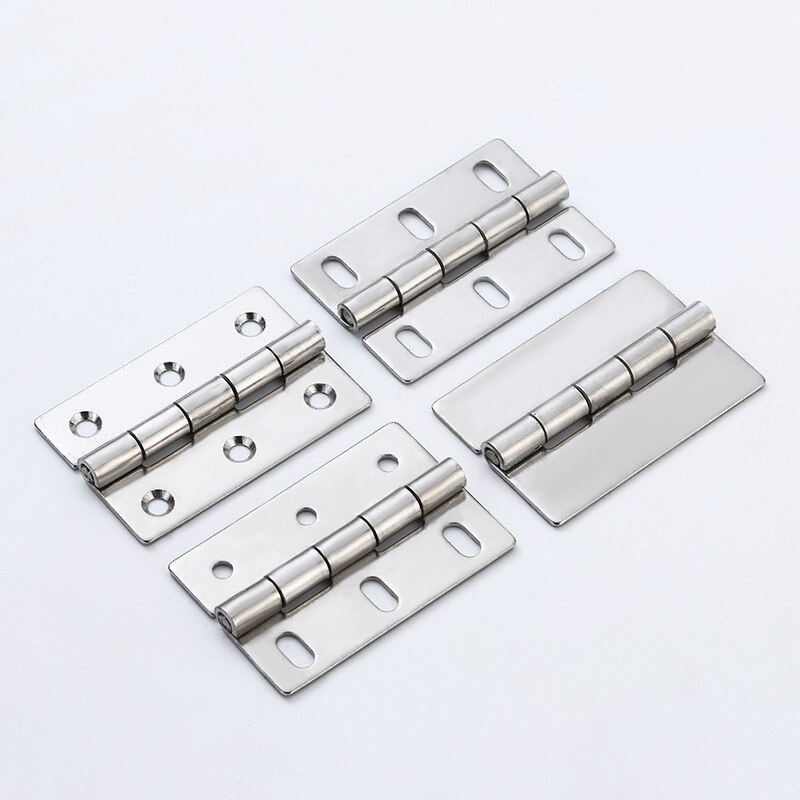 JD 304 Stainless Steel Industrial Furniture Electric Cabinet Adjustment Hinge 90*60*3 Hinge Furniture Hardware