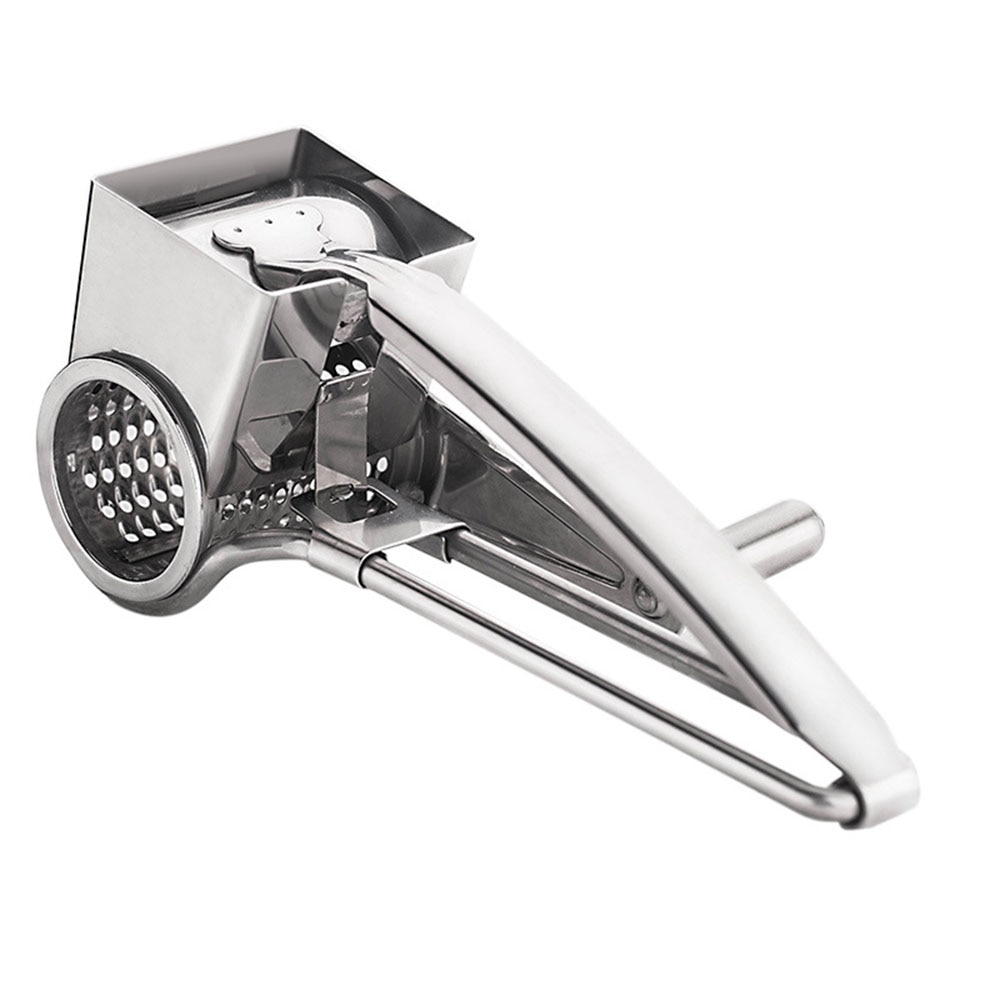 Stainless Steel Rotary Cheese Grater Food Grade Cheese Shredder Cheese Slicers Garlic Grinder Kitchen Accessories