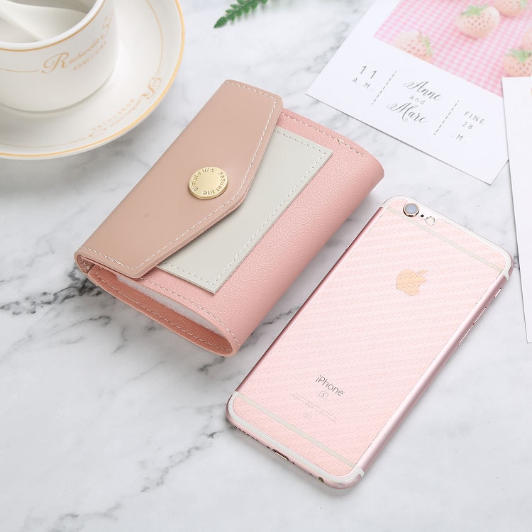 Leren kleine portemonnee dames beroemde mini portemonnees handtassen dames korte portemonnee met rits creditcardhouder