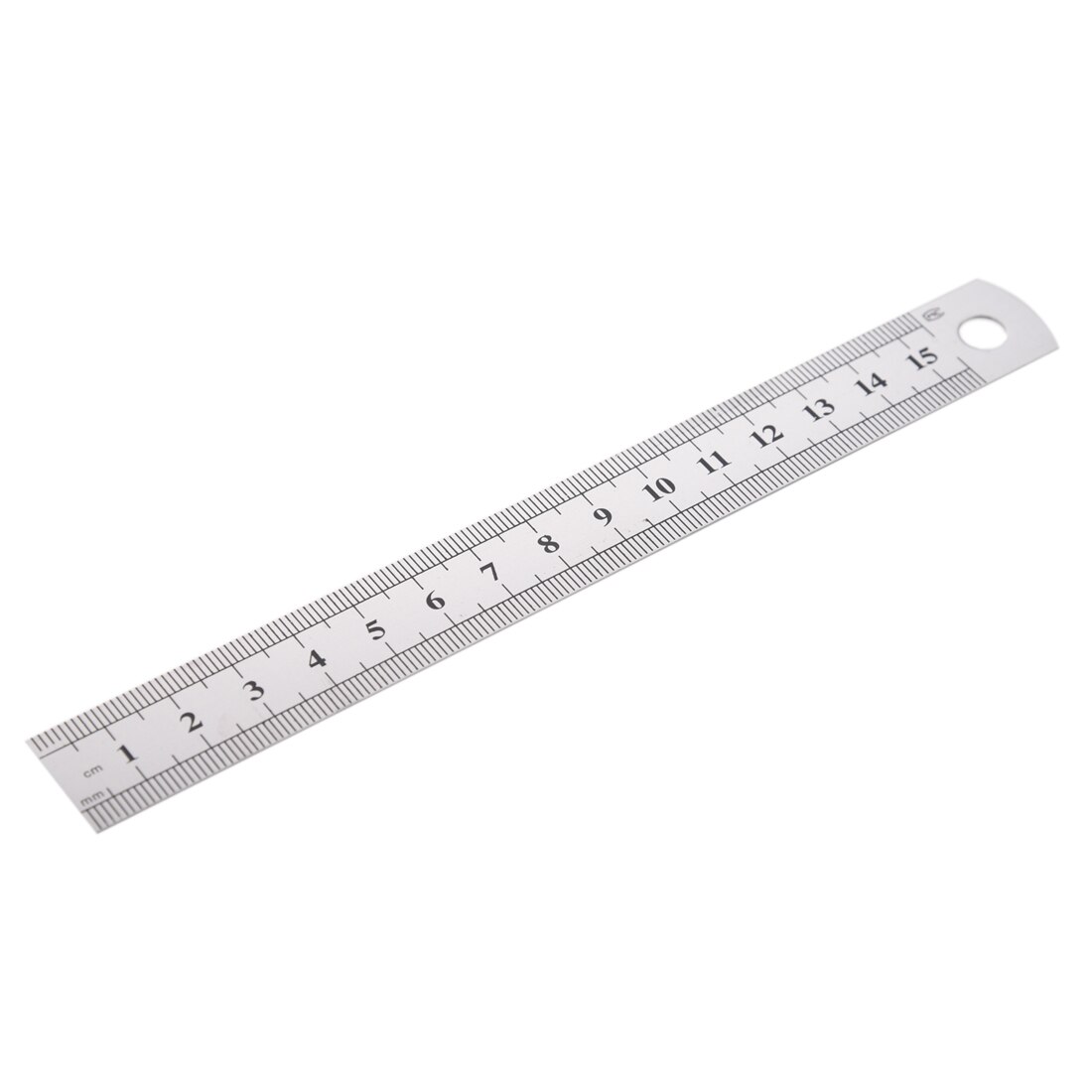 PPYY -5 Pcs Dual Side Marked 15cm 6 inch Stainless Steel Straight Ruler