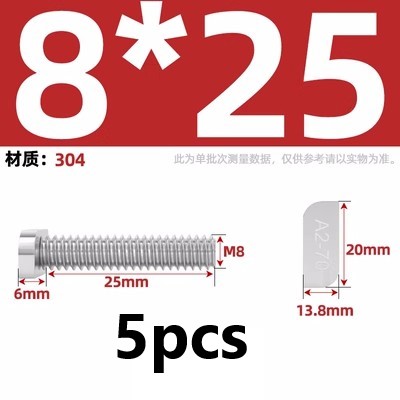 M8 M10 304 Roestvrij Staal T-vorm Schroeven Bouten Aluminium Profiel T Slot Fotovoltaïsche Groef Gebruik Vierkante Kop Bouten: Bruin