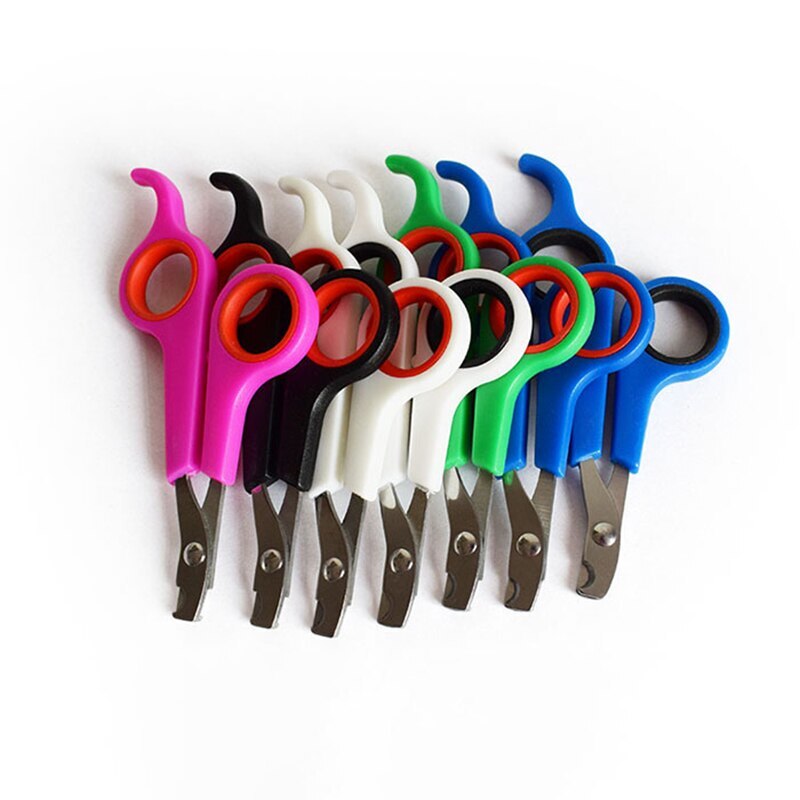 Cortauñas para acicalamiento de conejos, herramienta para cortar dedos de las mascotas, tijeras para perros, toenail, gato, tijera de uñas, pata de animal, loro, gerbid, cortador de aves
