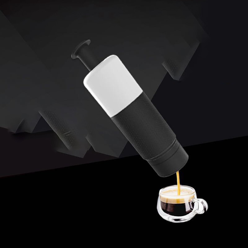 Manuel kaffemaskine håndtryk bærbare kapsler kaffemaskine til nespresso kapsler