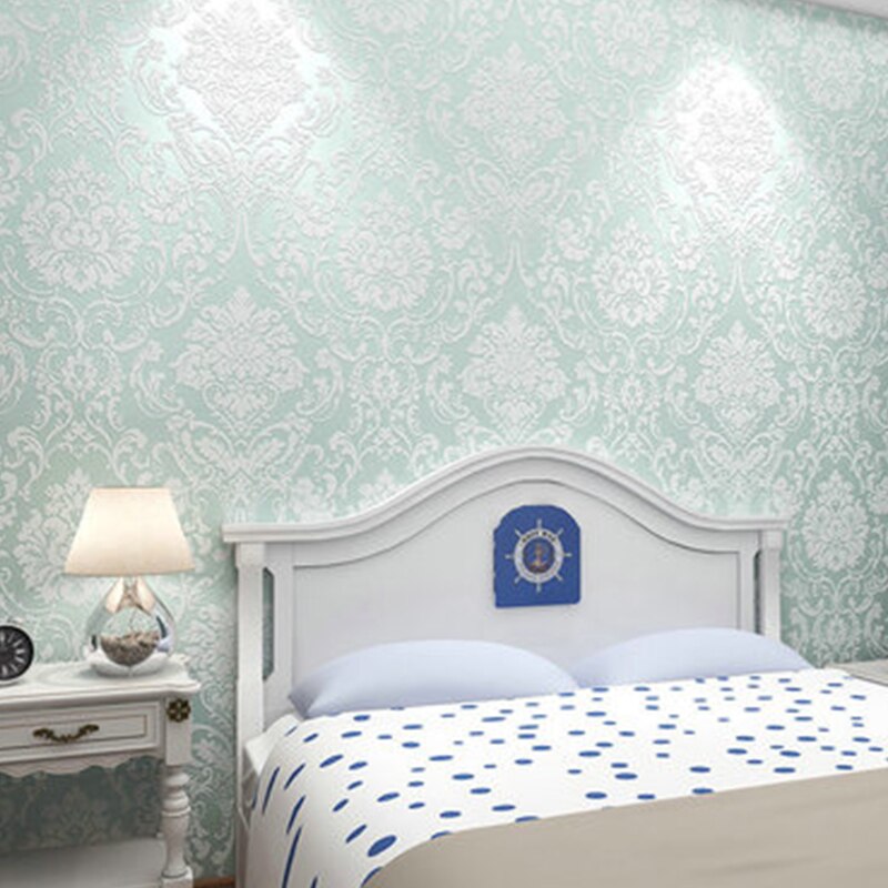 Embossed Damask Wallpaper for Bedroom Living Room TV Background 3D Textured Self-adhesive Non-woven Wall Paper Home Decor: 10
