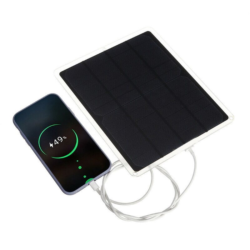 Protable Car Solar Panel Charger Kit Outdoor Emergency Electric Board for Outdoor Car Home Improvement Electrical Parts