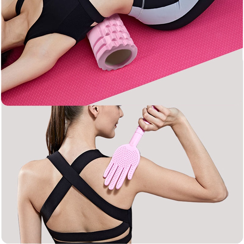 Yoga Column Yoga Pilates Roller blocks relax Sport Tool Therapy Exercise Physio Relax Foam Roller