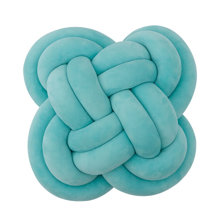 Bumpers Kussen Knoop Kussens Baby Knuffel Kussen Wieg Bumper Weven Bescherming Kussen Pad Accessoires YYJ006: YYJ006J