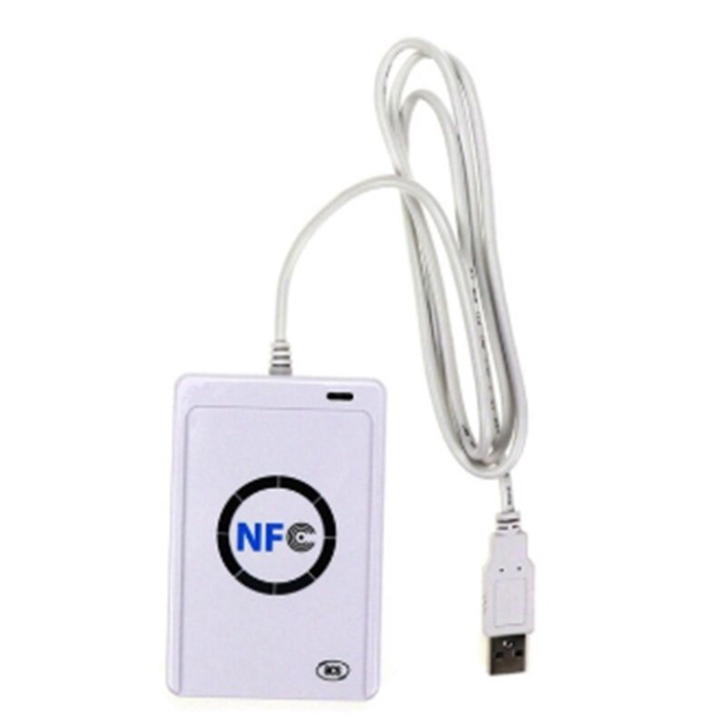 Ig-nfc læser usb acr 122u kontaktløs smart ic kort skriver og læser smart rfid kopimaskine duplikator uid udskiftelig tag kort nøgle f