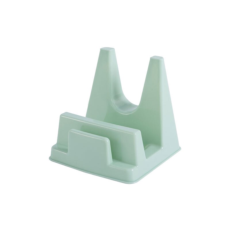 Lasta kauha hylly lusikka tuki kattilan kannen pidike telineen kansi siivilä tyyny keittiön monitoimijalusta astiat täydentävät työkalua: Vihreä