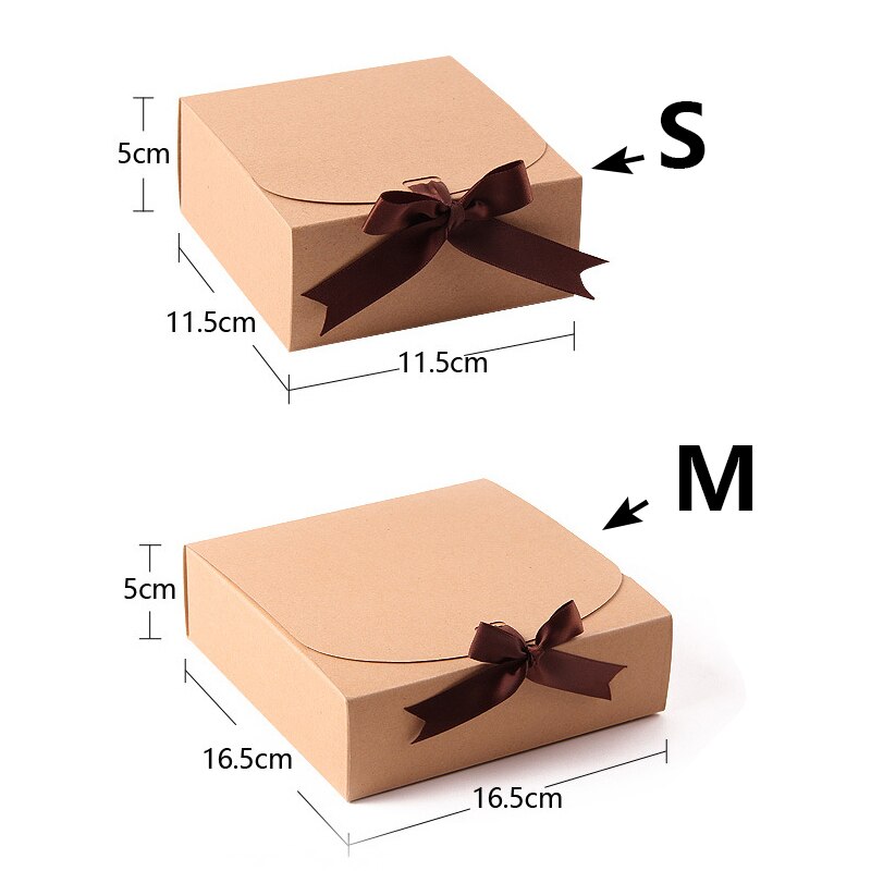 White/Black/Red/Yellow Box Event & Party Supplies Packaging Wedding Birthday Handmade Candy Chocolate Box