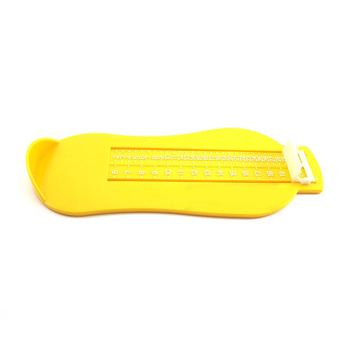 Baby jubilæum rekord måling lineal fod længde fod værktøj gear baby rækkevidde 0-19.5cm god