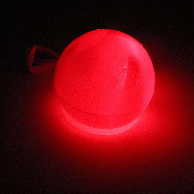 20pcs Plastic Red Clown Noses Light Up Blinking Reindeer Nose for Party Balls Circus Costume Red Wedding Festival