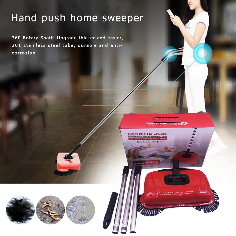 Strona główna bez prądu zamiatarka wygodna miotła innowacyjny odkurzacz ręczny odkurzacz ze stali nierdzewnej