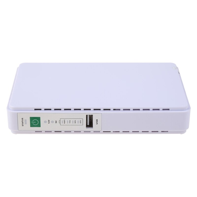 Mini Ups Batterij Backup Noodstroomvoorziening Voor Wifi Router Modem Security Camera Usb 5V Dc 9V/12V Poe 15V/24V