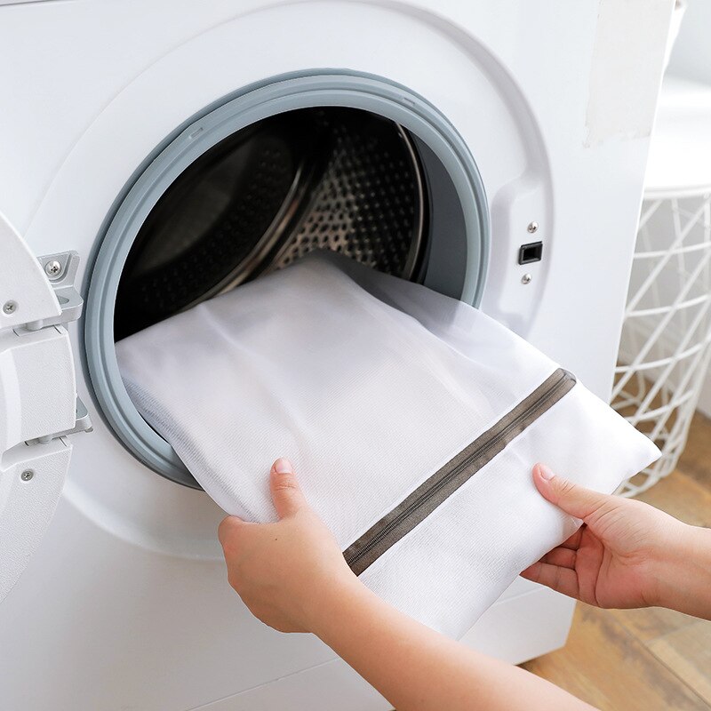 Waszak Beschermende Tas Fijne Mesh Combinatie Set Huishouden Wasserij Ondergoed Bra Wasmachine Netje En Netto Zak E25