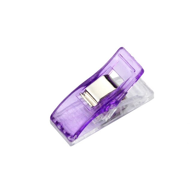 Clips de plástico multicolor para costura, pinzas de tela para Patchwork, artesanía, DIY colcha para el hogar, accesorios hechos a mano, herramientas de costura, 1/10 Uds.: A 10PCS