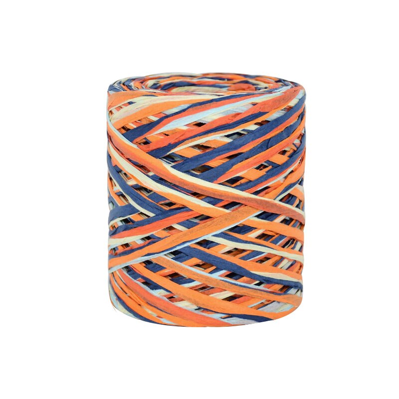 200m/Roll Hand-knitted Lafite Raffia Straw Paper Cord Ribbon For Wedding Birthday Party Packaging Box Craft Twine Belt Rope: B16