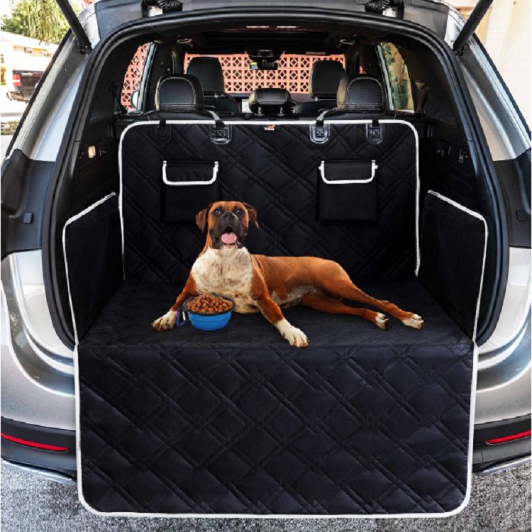 Trunk Case Dog Car Trunk Protection Pet Cat Dog Travel Blanket Hammock Mat Dog Transporter Dog Car Seat Cover: Default Title