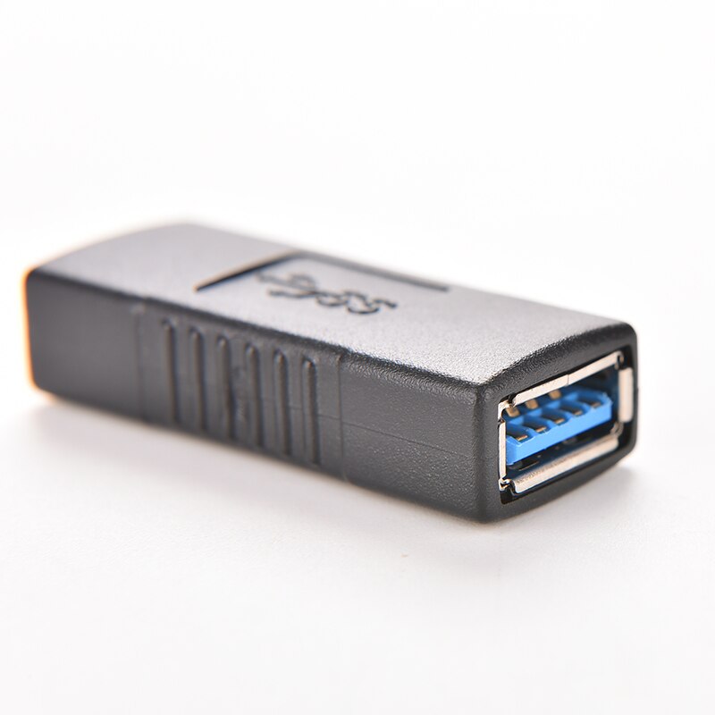 USB3.0 AF to AF Coupler F/F Gender Changer Extender Converter for Laptop 1PC USB 3.0 Type A Female to A Female Connector Adapter