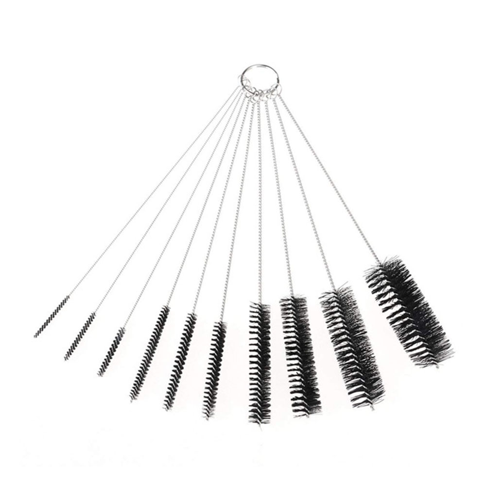 10Pcs/set Nylon Baby Bottle Test Tube Cleaning Brushes For Laboratory Supplies Teapot Nozzle Clean Tool