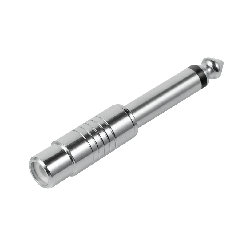 Rca auf 6,35 Adapter rca Buchse auf mm Zoll männlich Mono ts verbinden Audio- Adapter Konvertierungs stecker
