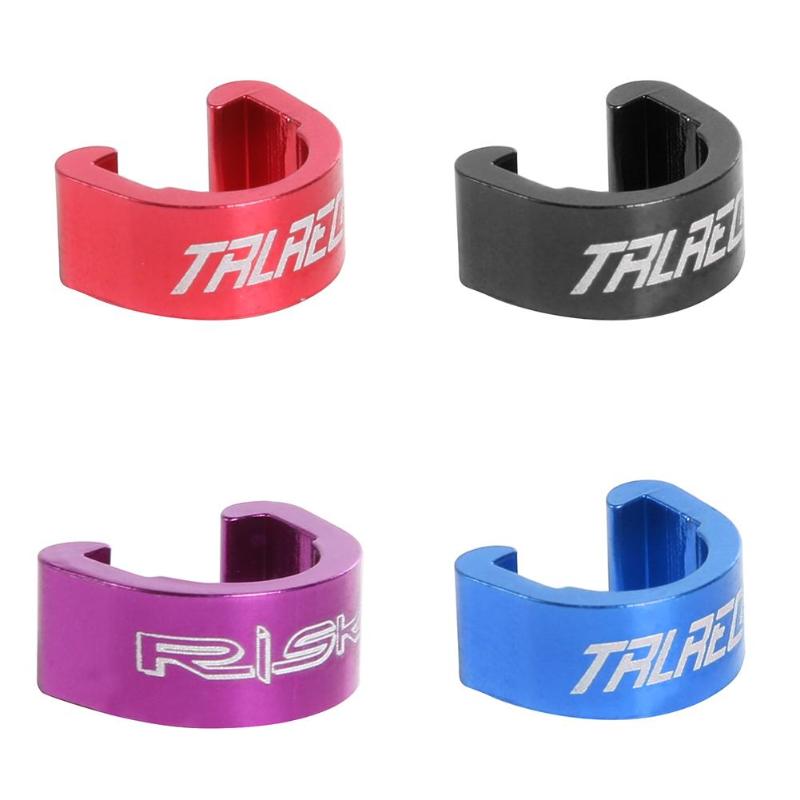 5 stücke Fahrrad Fahrrad Zyklus MTB C-Clips Schnalle Schlauch Bremse Linie Getriebe Kabel Gehäbenutzen führen Bremse Abzug Fahrrad zubehör Kabel