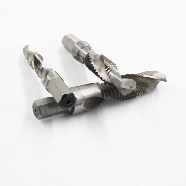 Ztdplsd zeskantschacht hss titanium machine tapschroef spiraalpunt draad metrische plug taps boorbits hand slijpen snijgereedschap