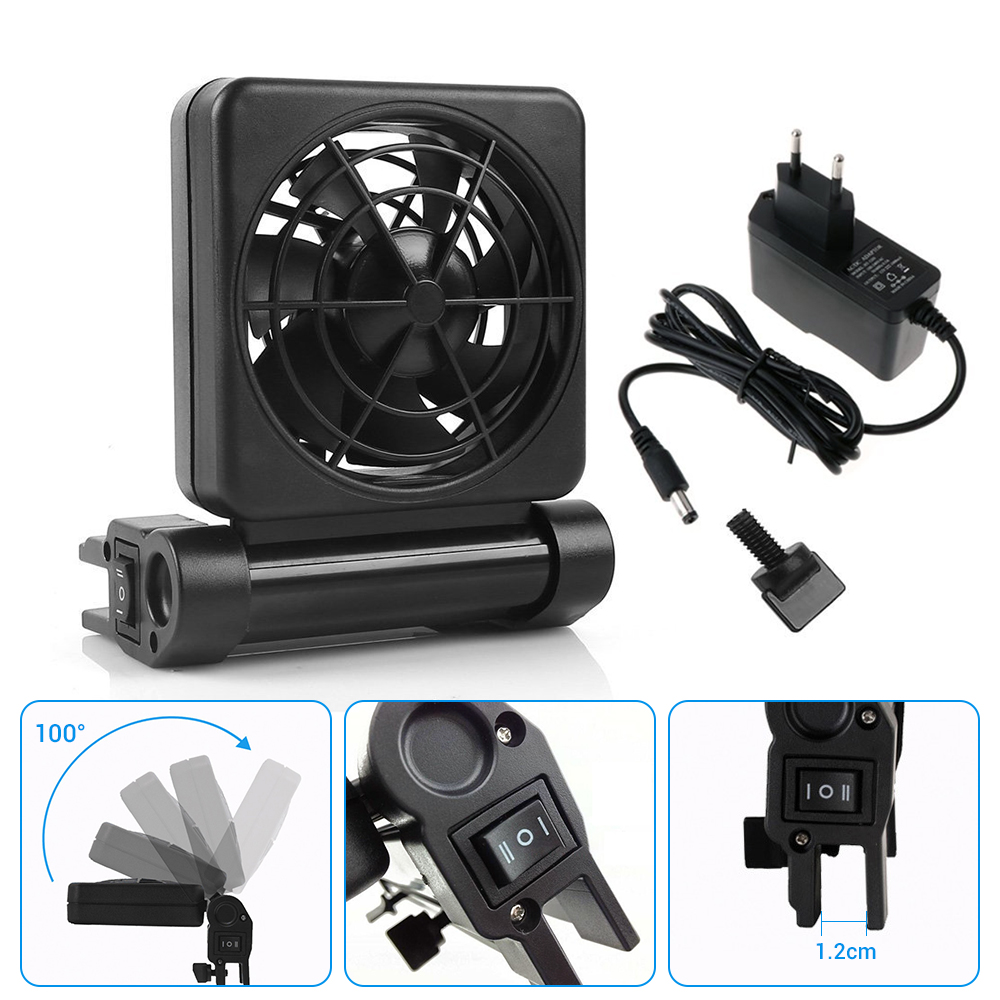 Nicrew Aquarium Fan Aquarium Chiller Koelventilator Systeem Voor Water Aquarium 2 Controle Manieren Temperatuur Aquarium Accessoires