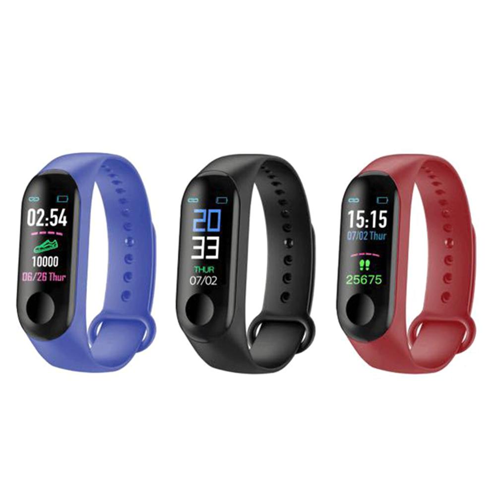 Smart Horloge Scherm Smart Armband Stappenteller Hartslag Bloeddruk Informatie Push Smart Herinnering Waterdichte Armband