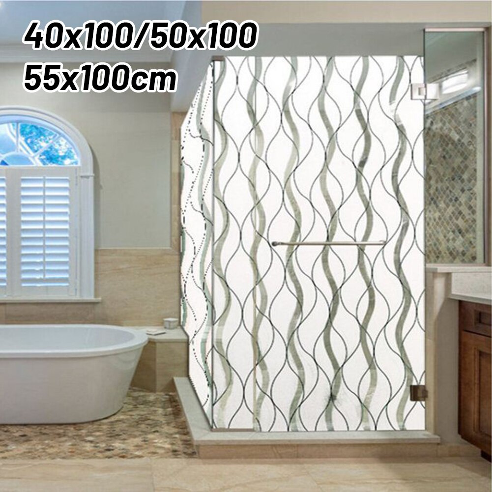 Vinyl Window Film Static Privacy Film UV Blocking Heat Control Heat Control Glass Window Stickers