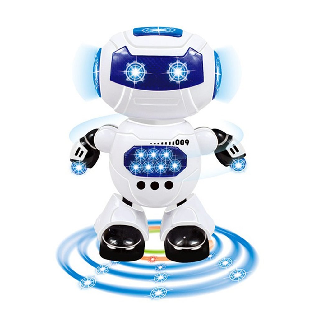 Toys for Children Dance and Music Robot Action Children's Electric Toys Hyun Dance Robot Rotating Light Music: Default Title