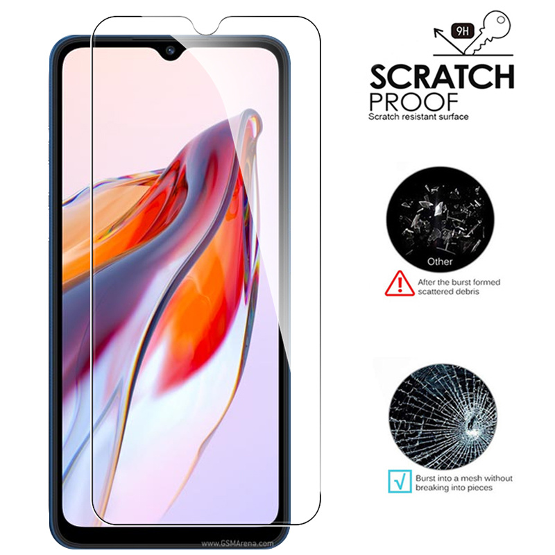 Xiaomi redmi 12c hoesje, schokbestendige transparante cover, redmi 12c 12 c c12 redmi 12c 4g gehard glazen cameralensfolie, siliconen fundas