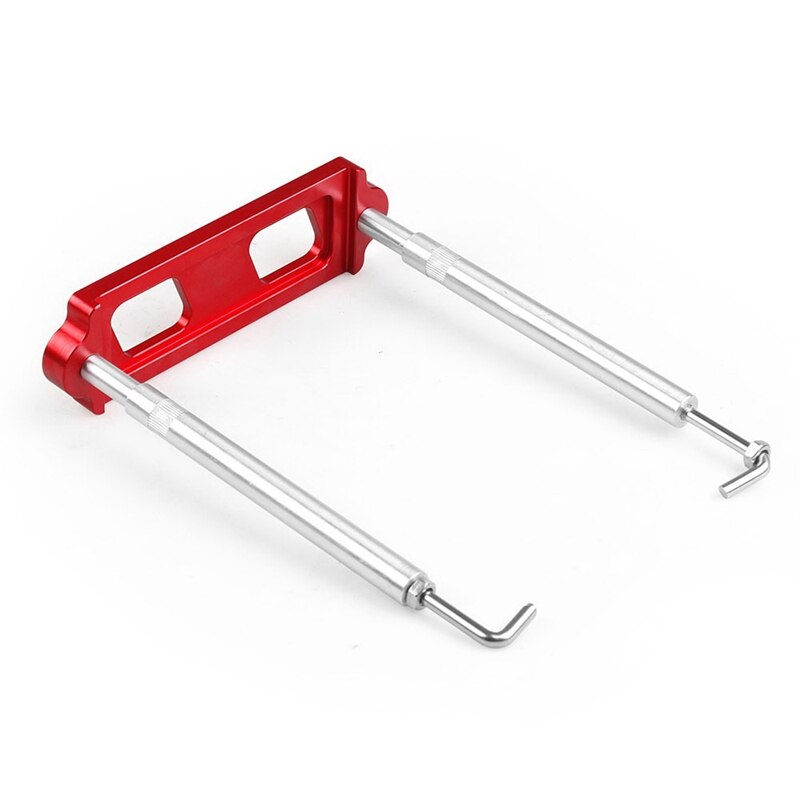 Universele Metalen Auto-batterijhouder, Verstelbare Klembeugelset, 34,2 x 20 cm, voor Autoboot Reparatie