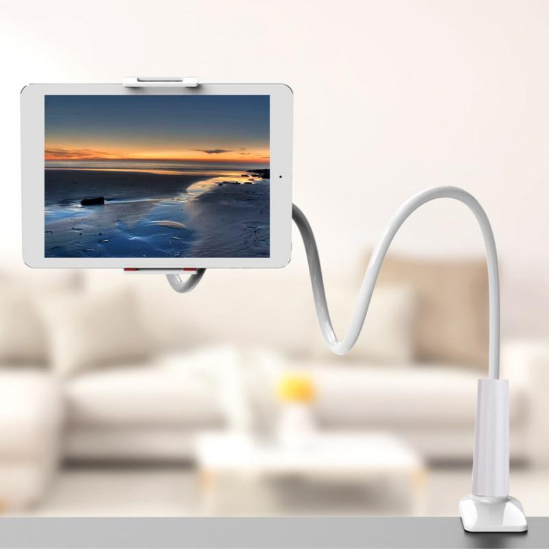 Mr. Bai Lazy Bed Desktop Mobiele Telefoon Stand Houder Universele Car Mount Clip Flexibele Bureau Tafel Bed Clips Beugel 360 ° rotatie