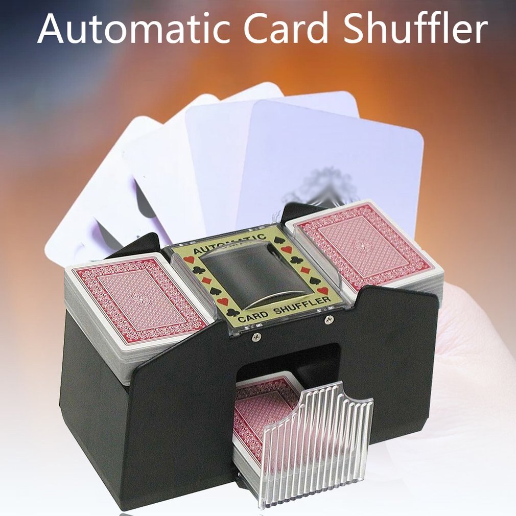 Shuffle Machine Bordspel Poker Speelkaarten Elektrische Automatische Card Game Party Entertainment En Kaartenschudmachine Essentials