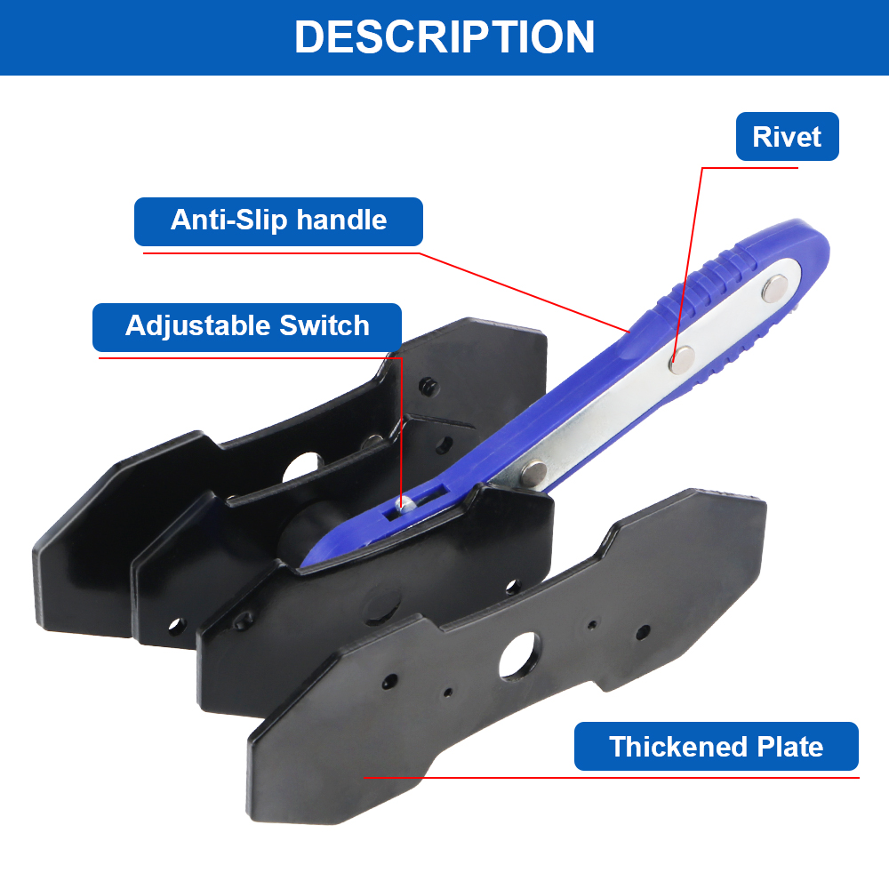 Durável e confiável conveniente ferramentas de ajuste do cilindro do freio catraca ferramentas reparo automóvel pinça freio a disco do carro universal