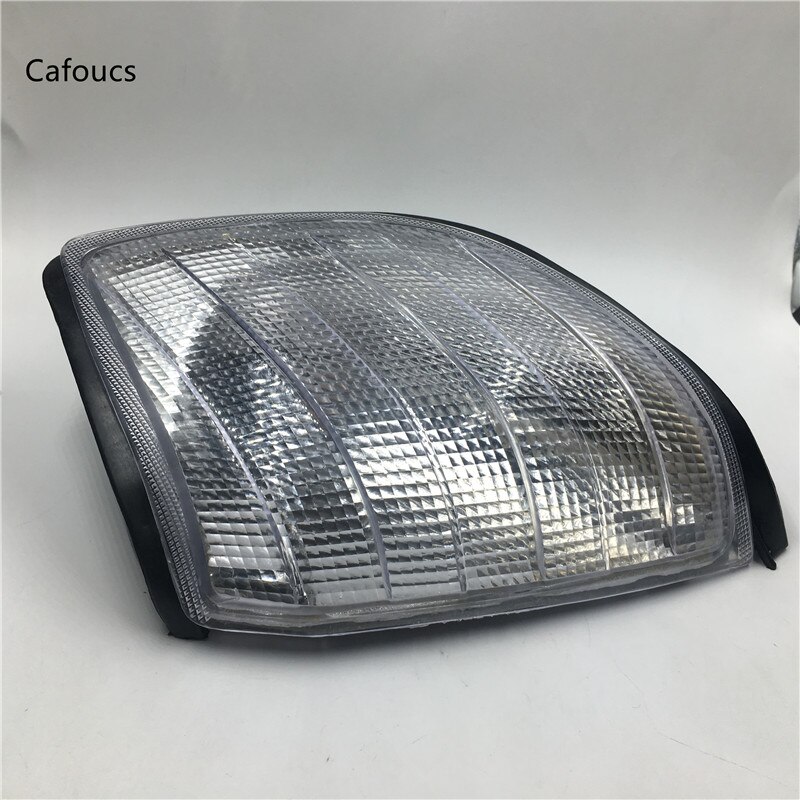 Cafoucs hvide hjørnelys parkeringslamper til mercedes benz  w140 s- klasse  s320 s420 s500 s600 1991-1998