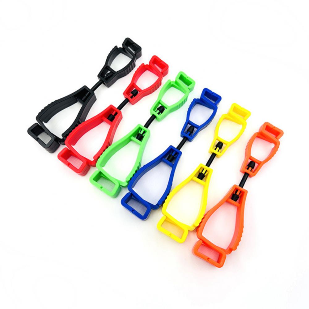 Plastic Handschoen Clips Arbeidsbescherming Handschoen Klem Grijper Vanger Met Hangende Gespen Anti Verlies Clips Outdoor Multifunctioneel Gereedschap