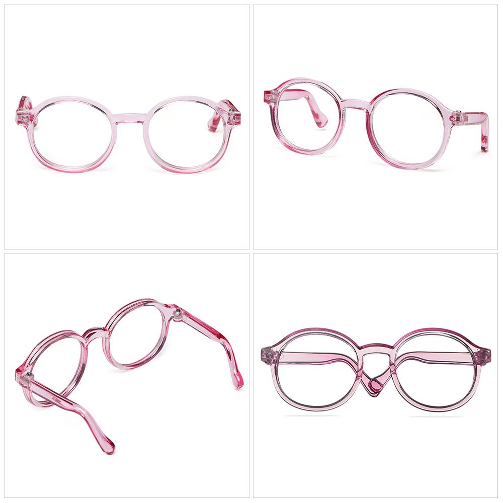 1Stck niedlich Puppe runden Brille Zubehör wie passen Plüsch- Spielzeuge Puppen Brille Spielzeuge Ändern Kleidung Spiel DIY