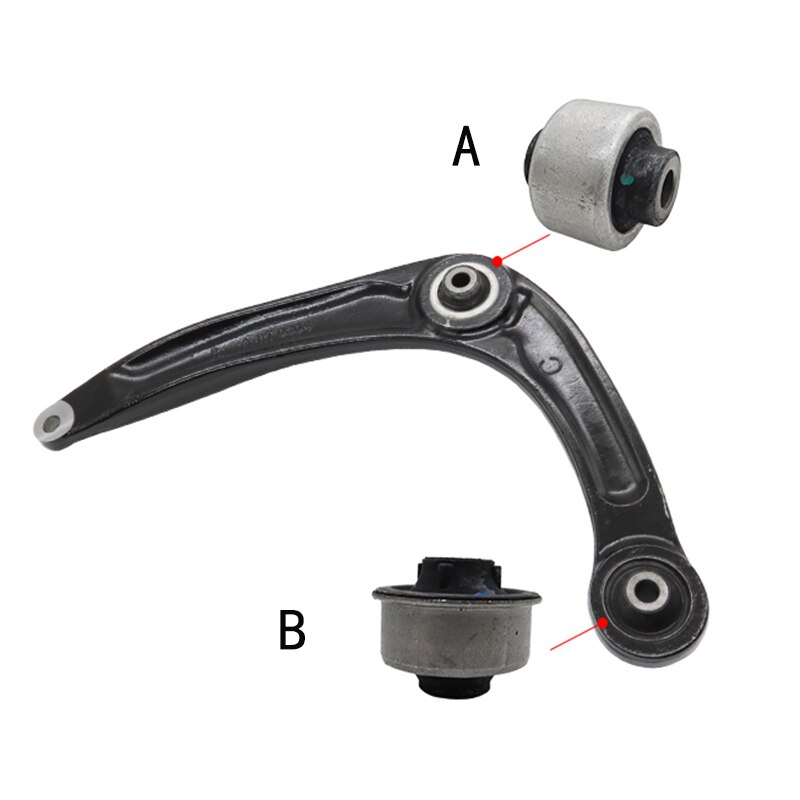 1 Stuks Lagere Arm Rubber Mouwen Voor Peugeot 206 207 Voor Citroen C2 Auto Accessoires Driehoekige Arm Bus