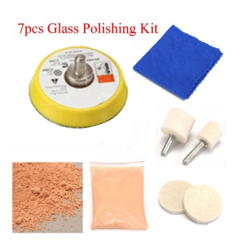 16pcs 2 Inch 50mm Polijsten Buffing Pad Kit voor Auto Polijstmachine Hand Tool Kit Voor Auto Polijstmachine Wax buffer Auto Polijsten Pad Set