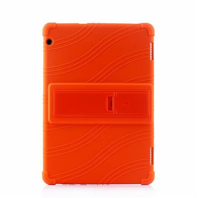 Funda de silicona para huawei mediapad T5 AGS2-W09/L09/L03/W19 10,1 "funda blanda para Tablet para huawei mediapad T5 10: ORANGE