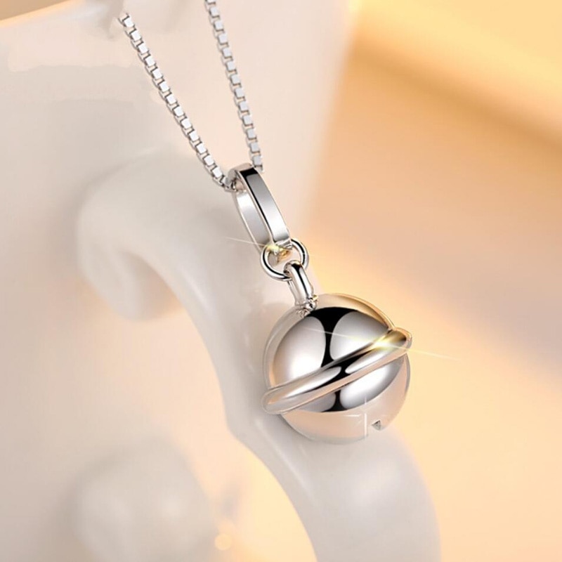 KOFSAC – collier Chic en argent Sterling 925 pour femmes, pendentif de cloches exquis, accessoires de noël à la