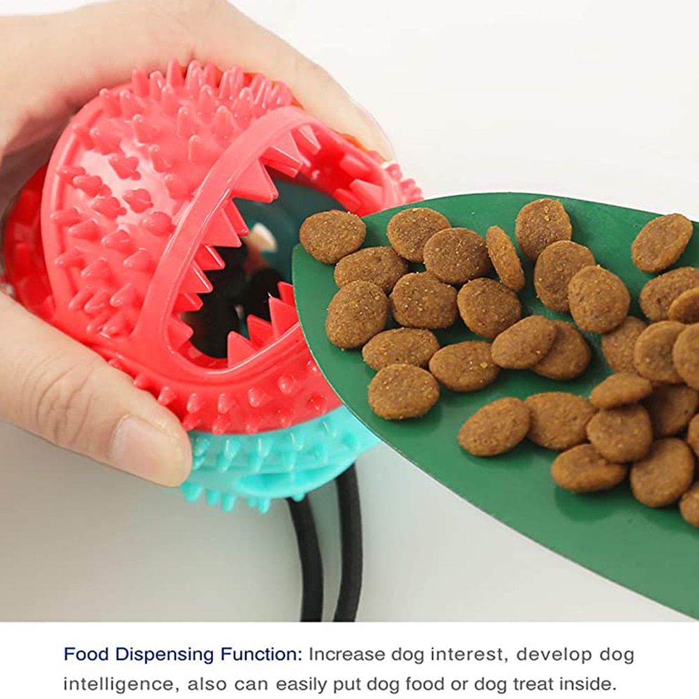 smart interaktiv hundeleke godbit dispensere sugekopp trykk ball hund interaktiv planet lekkasje matte leke hundemat godbit ball bolleleke